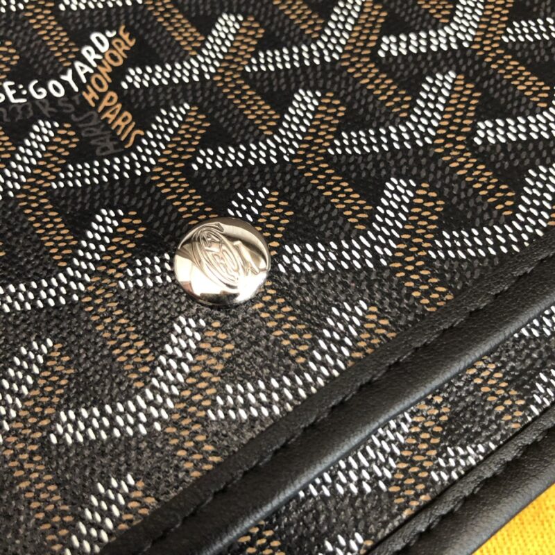 Goyard Black Plumet Pocket Wallet - Image 7