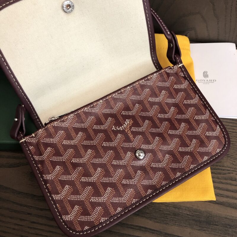 Goyard Burgundy Plumet Pocket Wallet - Image 2