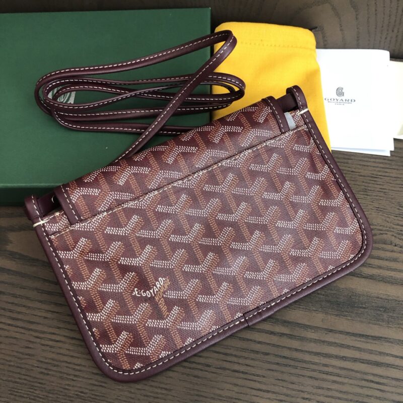 Goyard Burgundy Plumet Pocket Wallet - Image 4