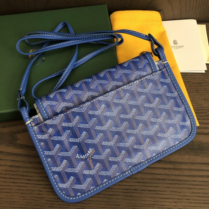 Goyard Blue Plumet Pocket Wallet - Image 5