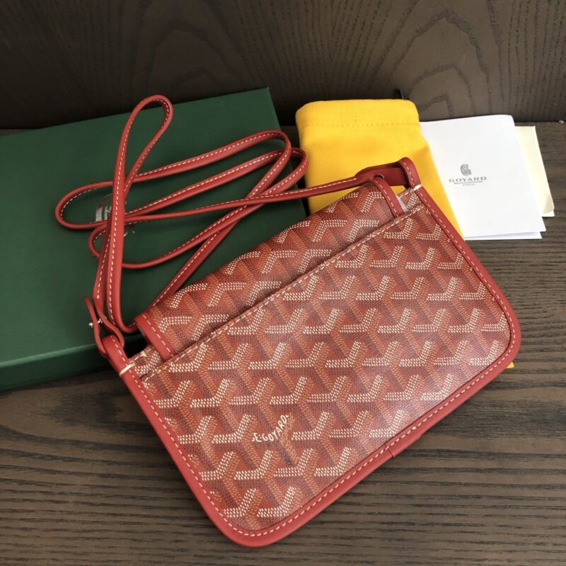 Goyard Red Plumet Pocket Wallet - Image 3