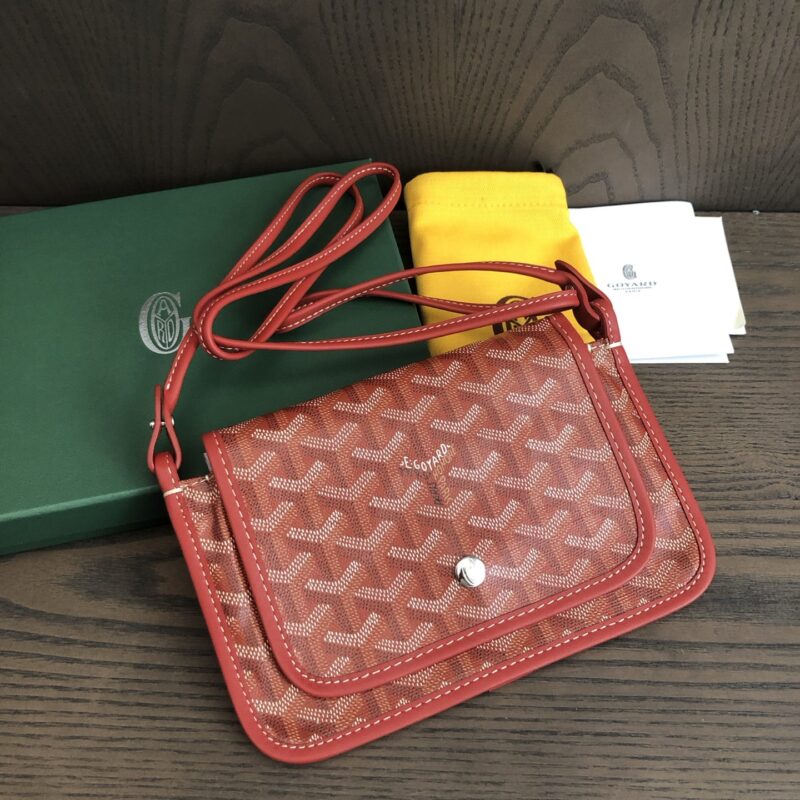 Goyard Red Plumet Pocket Wallet