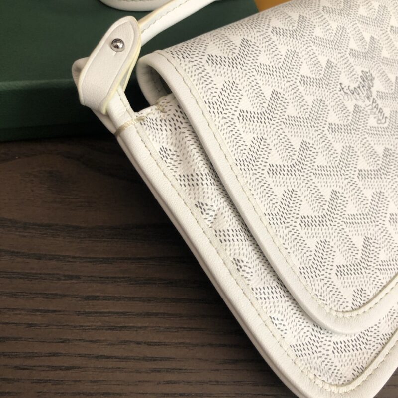 Goyard White Plumet Pocket Wallet - Image 4