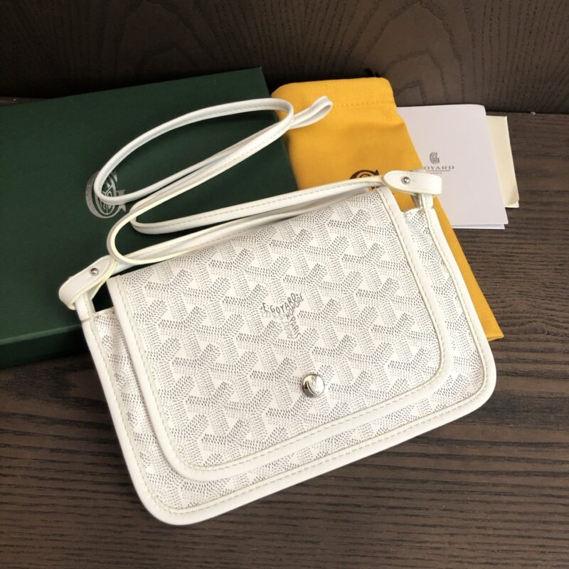 Goyard White Plumet Pocket Wallet