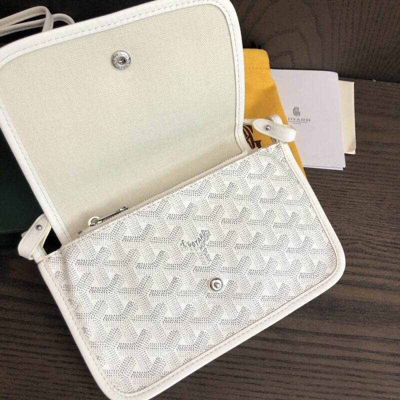 Goyard White Plumet Pocket Wallet - Image 8